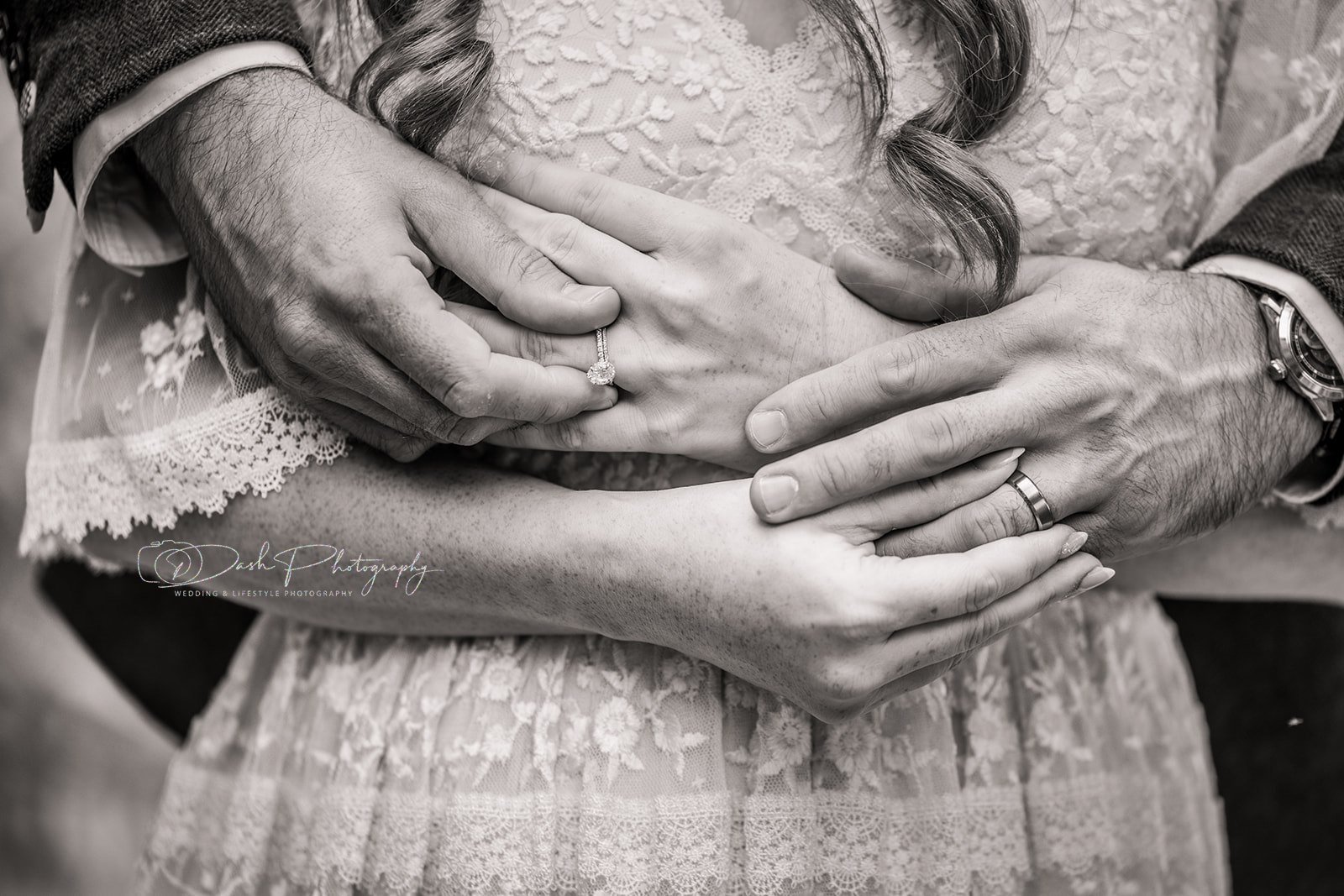 Northumberland wedding photography of bride and groom