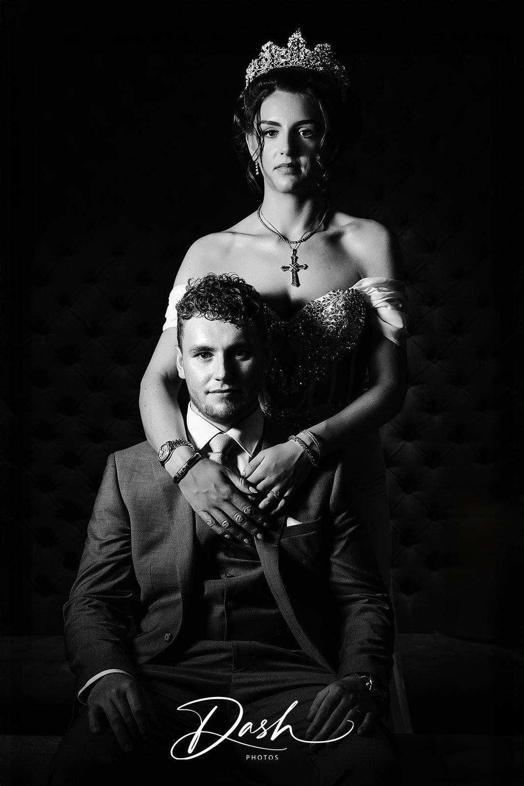 wedding couple at Lochside House Hotel